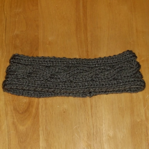 Ribbed headband handmade and sold by Longhaired Jewels