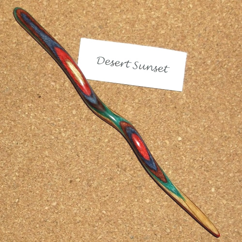 Dymondwood "DESERT SUNSET" Ketylo" supplied by Longhaired Jewels