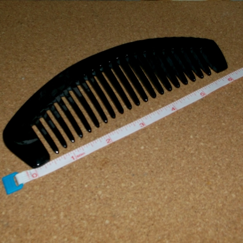 Genuine Tibetan Black Yak Horn combs supplied by Longhaired Jewels